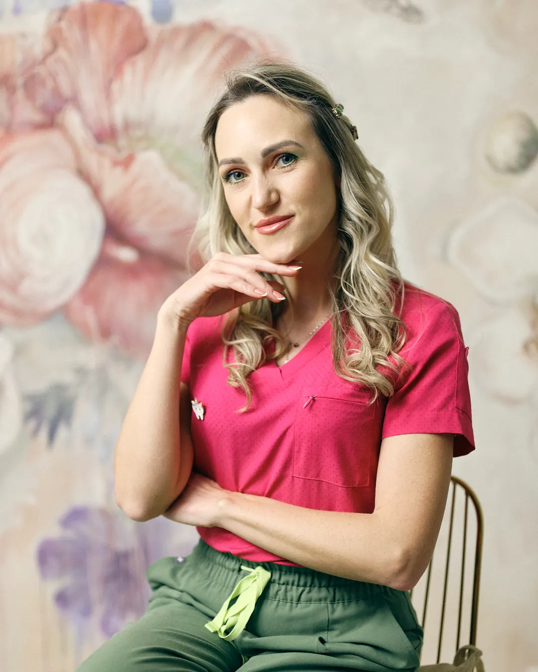 Lyudmyla Nikolenko, assistente di studio odontoiatrico